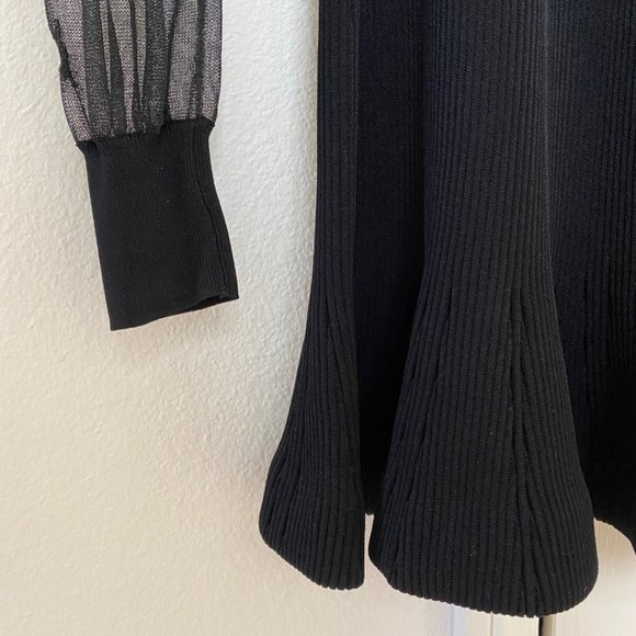 Worn once ALEXANDER MCQUEEN couture black dress - Picture 7 of 14